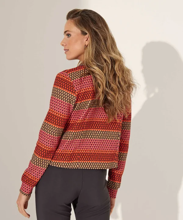 Multicolor Structure Jacket Leona*KYRA Shop