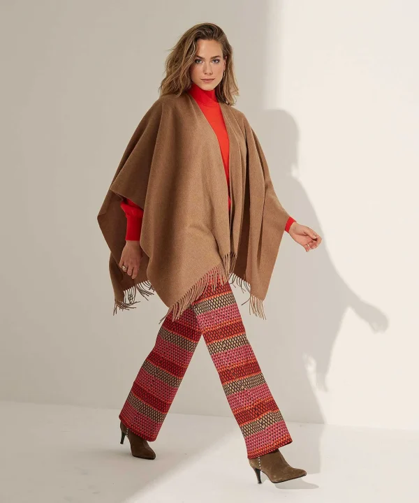 Multicolor Structure Wide Leg Pants Ferris*KYRA Cheap