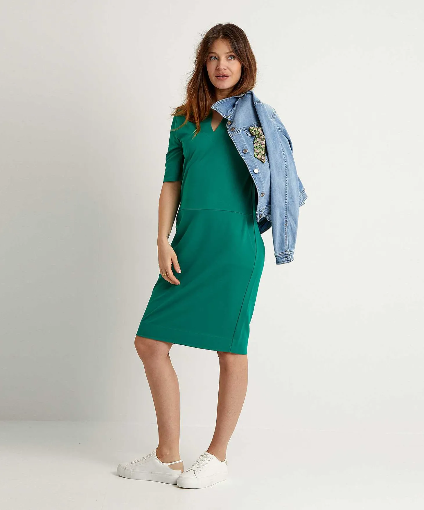 kyra_punto_milano_dress_d_1-1.webp Punto Milano Dress Dorine*KYRA Sale