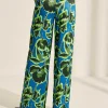 Silky Pants Flower Agatha*KYRA Best Sale