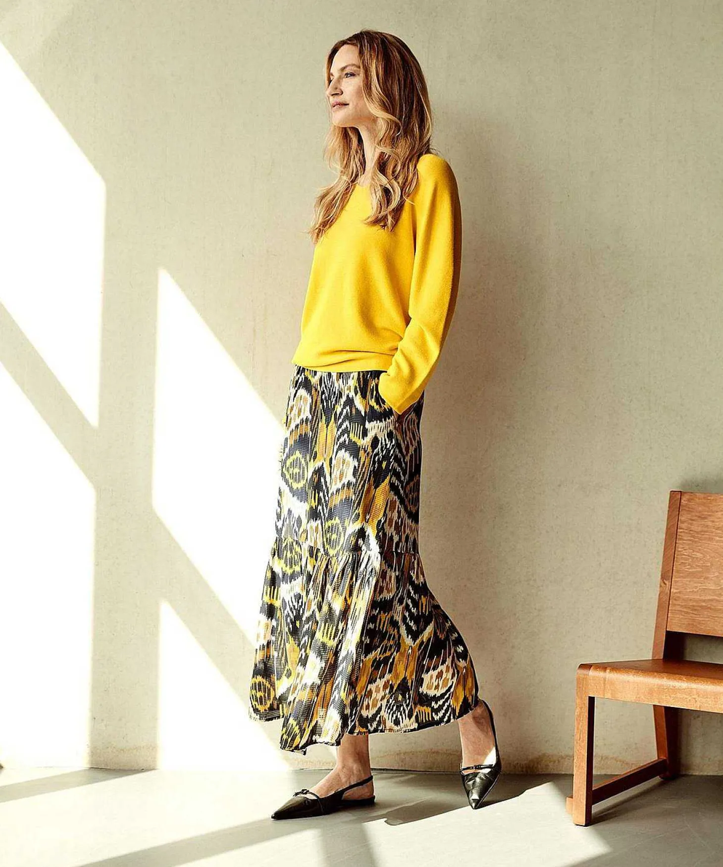 kyra_skirt_ikat_print_van_0.webp Skirt Ikat Print Vanessa*KYRA Best