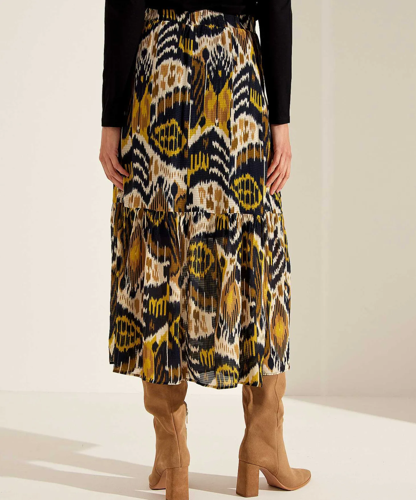 kyra_skirt_ikat_print_van_2.webp Skirt Ikat Print Vanessa*KYRA Best