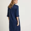 Shirt Dress With Side Pockets*LaSalle Best