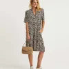 Slinky Dress With Print*LaSalle Cheap