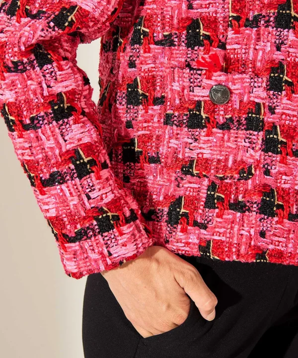 Boucle Tweed Jacket*Leo & Ugo Hot