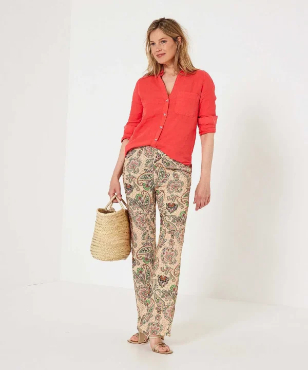 Linen Blouse** Flash Sale