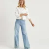 Denim Jacket With Pearls*LIU JO Best Sale