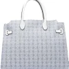 Handbag Text Print Denim*LIU JO Best