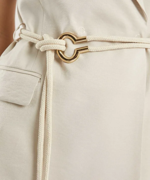 Shiny Sleeveless Blazer*LIU JO Best Sale