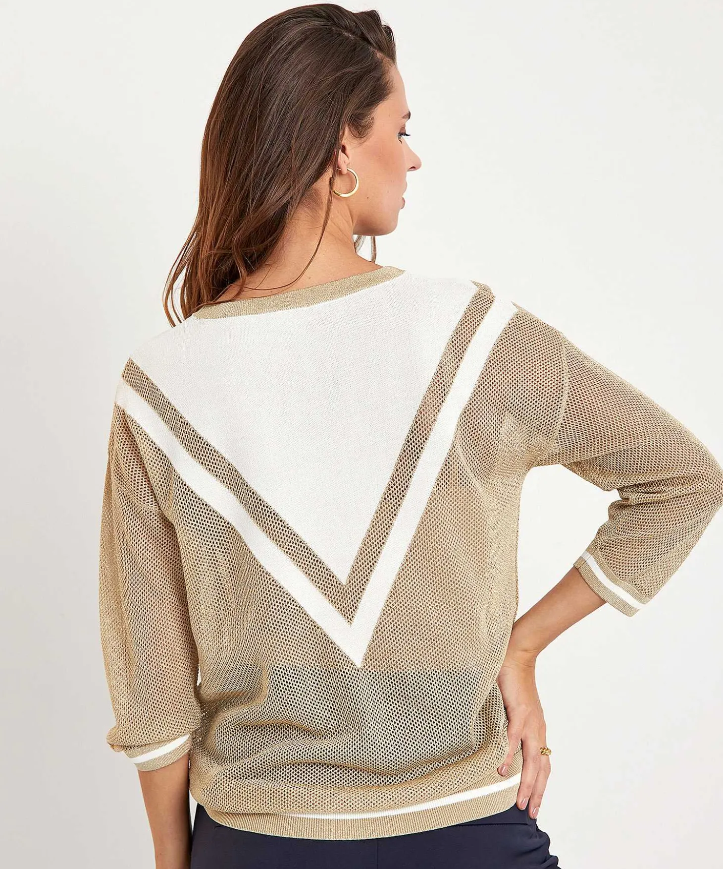 liu_jo_sweater_lurex_mesh_3.webp Sweater Lurex Mesh V*LIU JO Hot