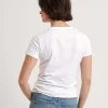 T-Shirt Print Glitter And Rhinestones*LIU JO Fashion