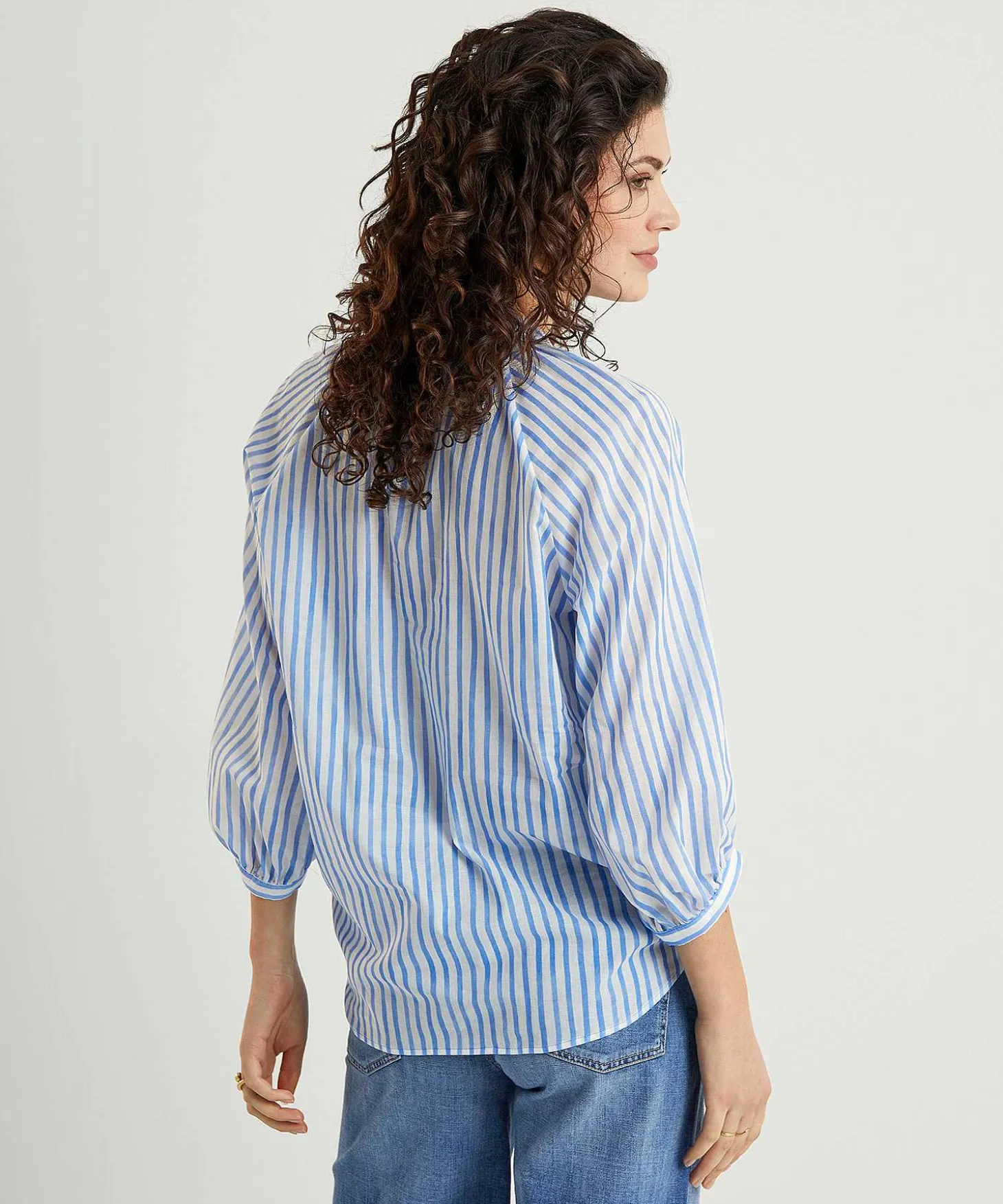 louis_and_mia_cotton_voil_3.webp Cotton Voile Blouse Stripes*Louis and Mia Cheap
