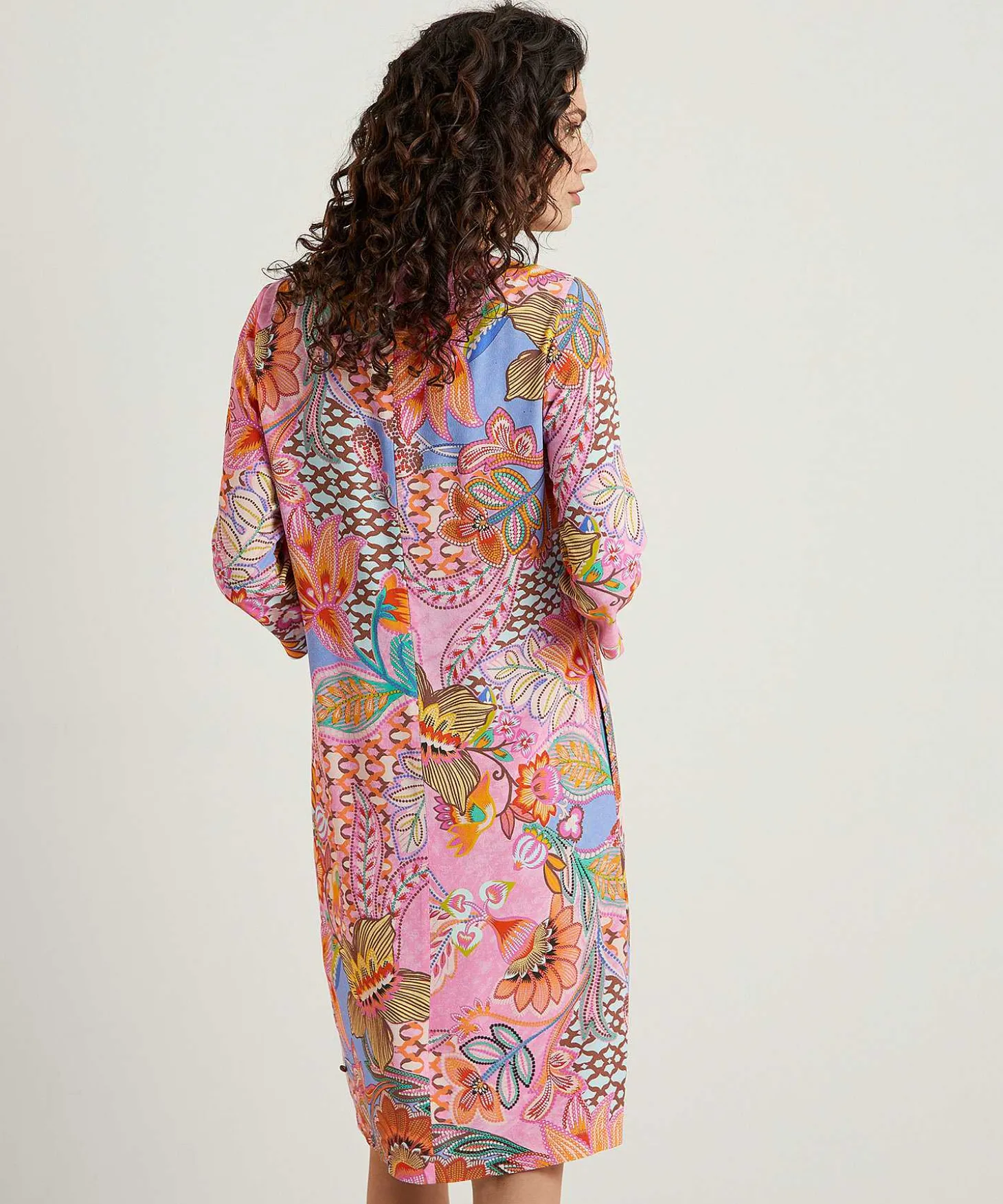 louis_and_mia_crepe_dress_2.webp Crepe Dress Multiflower*Louis and Mia Discount