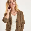 Cardigan V-Neck Lurex*Luisa Cerano Cheap