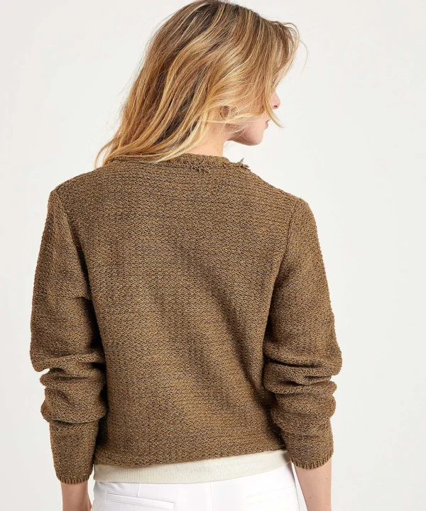 Cardigan V-Neck Lurex*Luisa Cerano Cheap