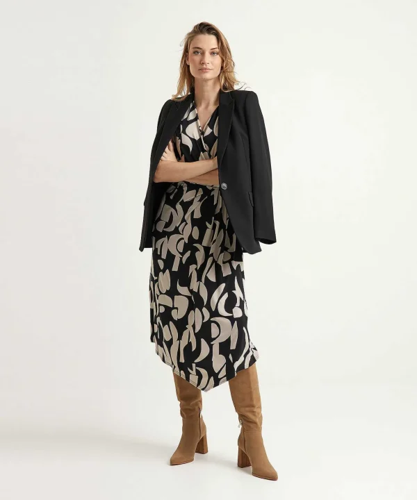 Light Crepe Blazer*Luisa Cerano Fashion