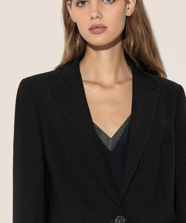 Light Crepe Blazer*Luisa Cerano Fashion