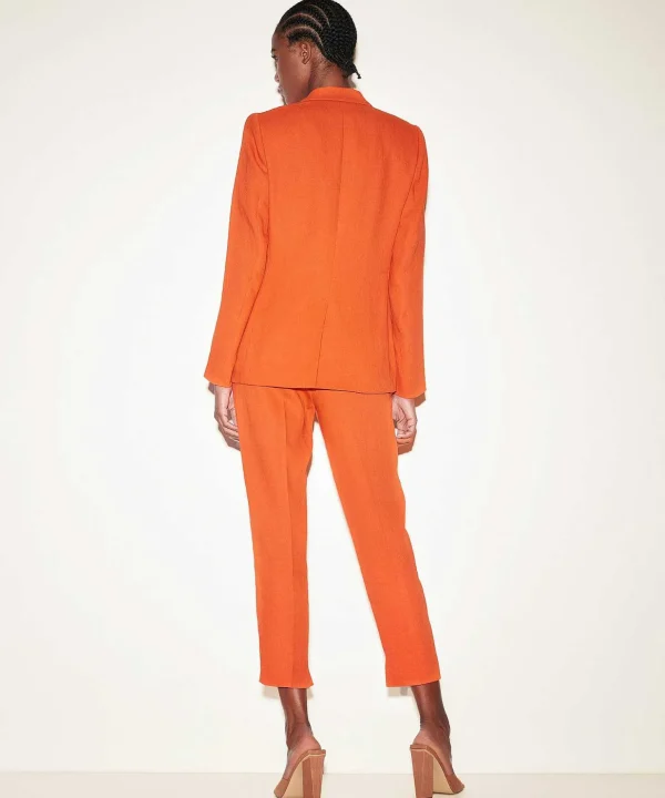 Linen Blend Blazer*Luisa Cerano Cheap