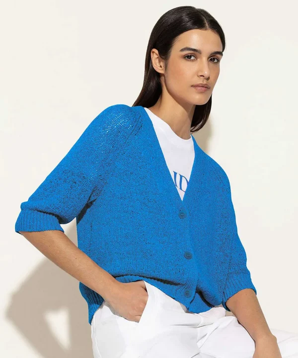 Ribbon Yarn Cardigan*Luisa Cerano New