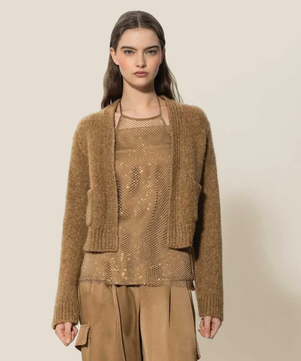 Swagger Cardigan Wool Blend*Luisa Cerano Discount