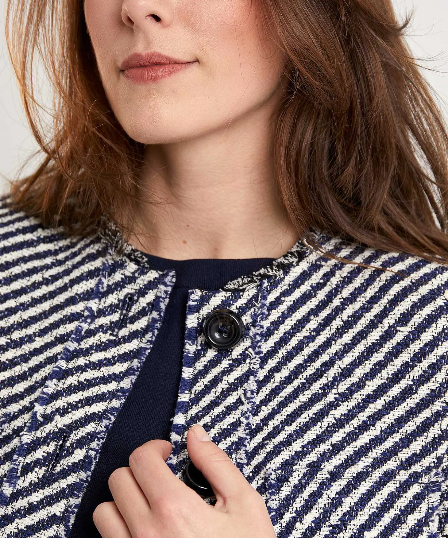 luisa_cerano_tweed_blazer_1.webp Tweed Blazer Stripes*Luisa Cerano Fashion