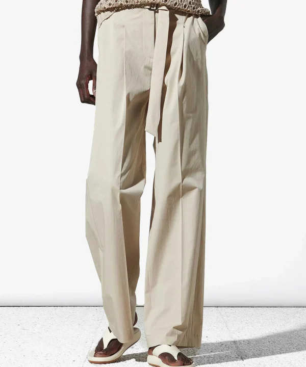 Wide Leg Trousers With Belt*Luisa Cerano Store
