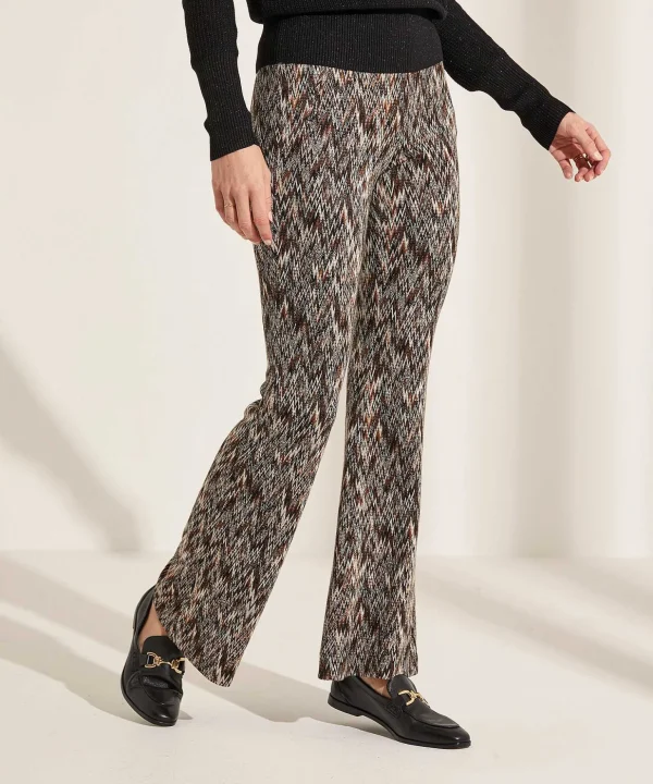 Bootcut Pants Zigzag Jacquard*MAC Jeans Shop