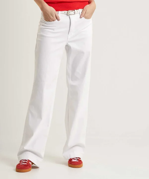 Wide Leg Soft Denim Jeans Dream Wide*MAC Jeans Cheap