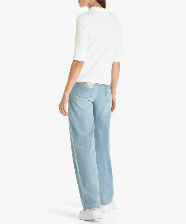 Marc Cain Polo Shirt Rib*Marc Cain Essentials Store