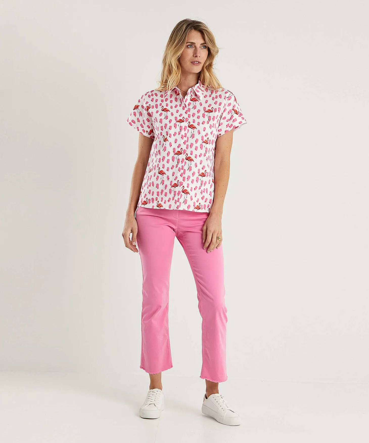 marc_cain_poplin_blouse_f_2.webp Marc Cain Poplin Blouse Flamingo*Marc Cain Additions Best