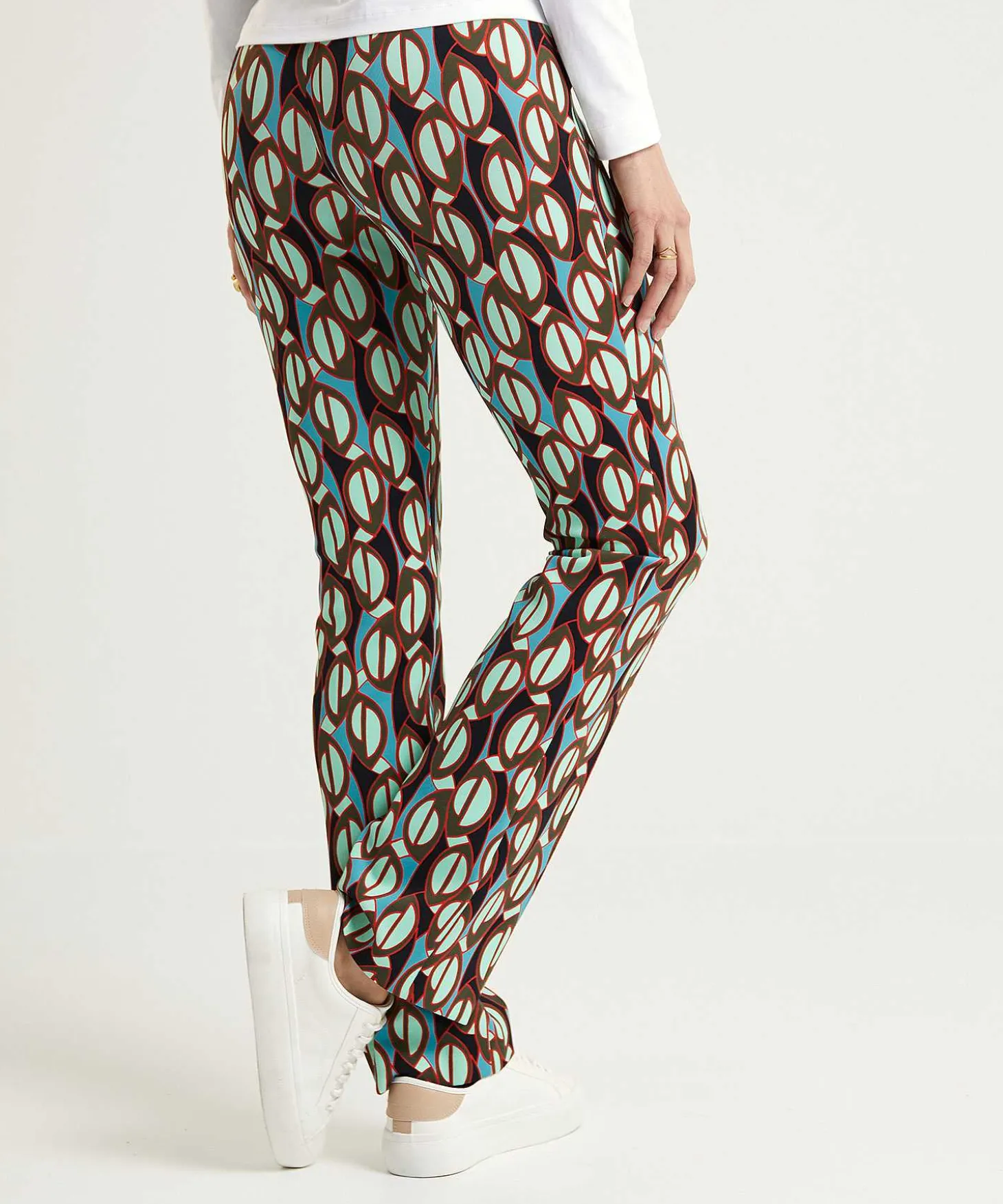 marc_cain_scuba_pants_mul_1.webp Marc Cain Scuba Pants Multicolor Frederica*Marc Cain Collections New