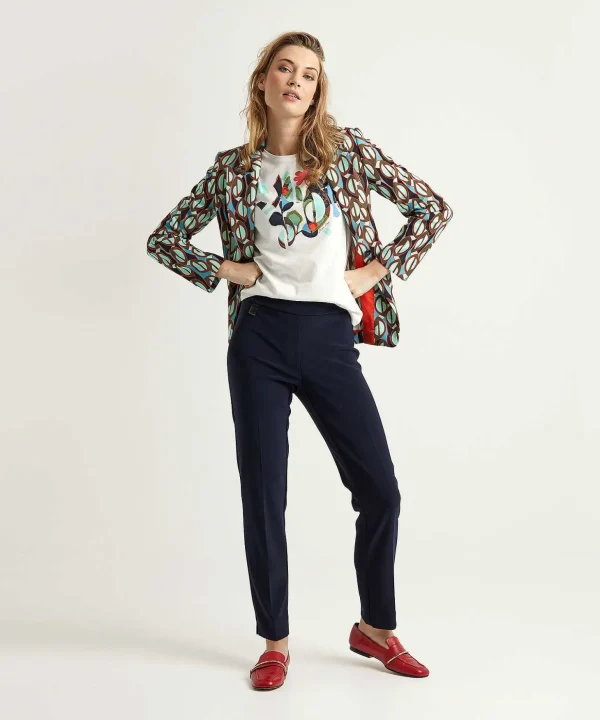 Marc Cain Shirt Print With Beads*Marc Cain Collections Shop