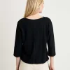 Marc Cain Shirt Rib Jersey Pocket*Marc Cain Essentials Shop