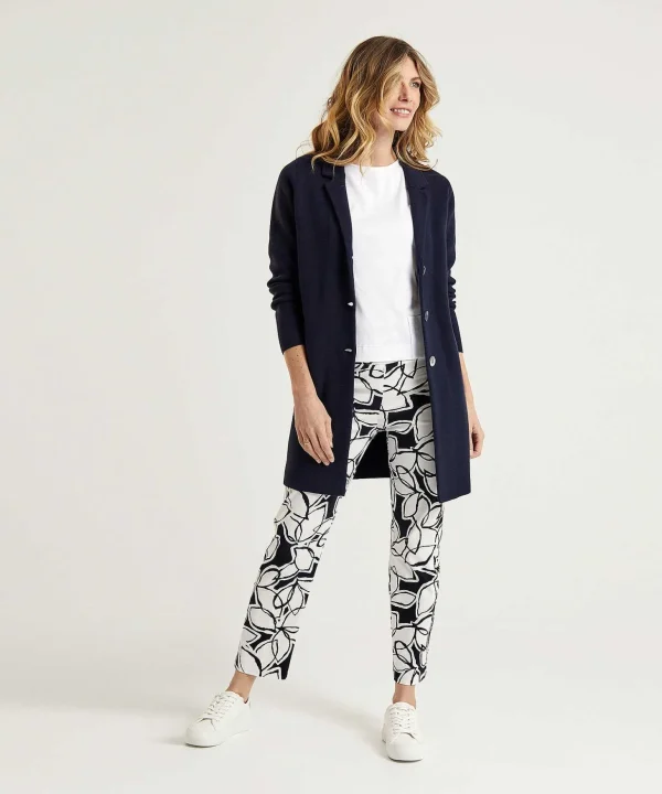 Marc Cain Shirt Rib Jersey Pocket*Marc Cain Essentials Flash Sale