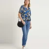 Blouse Leaf Print*Marc Cain Sports Best