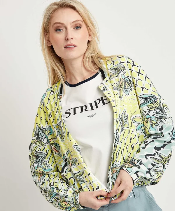 Bomber Jacket Floral Print*Marc Cain Sports Hot