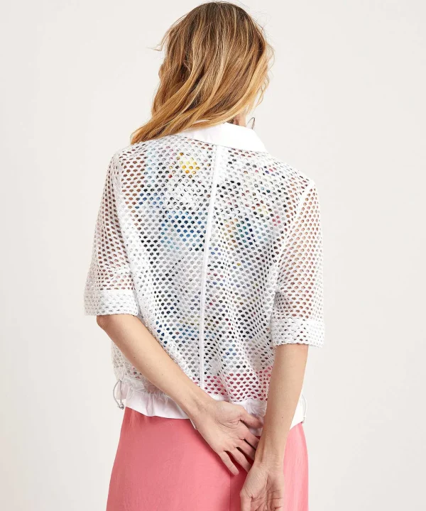 Openwork Shirt Jacket*Marc Cain Sports Outlet