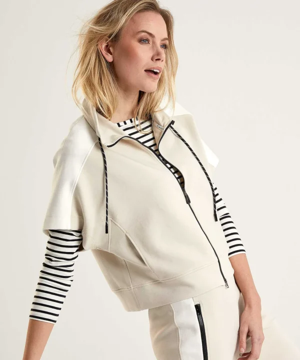 Oversized Sweat Cardigan Two-Tone*Marc Cain Sports Outlet