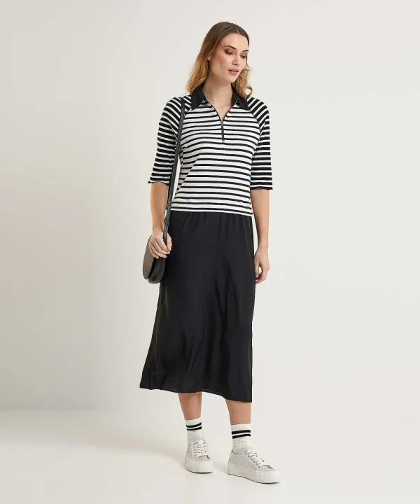 Polo Dress Tricot + Silky*Marc Cain Sports Hot