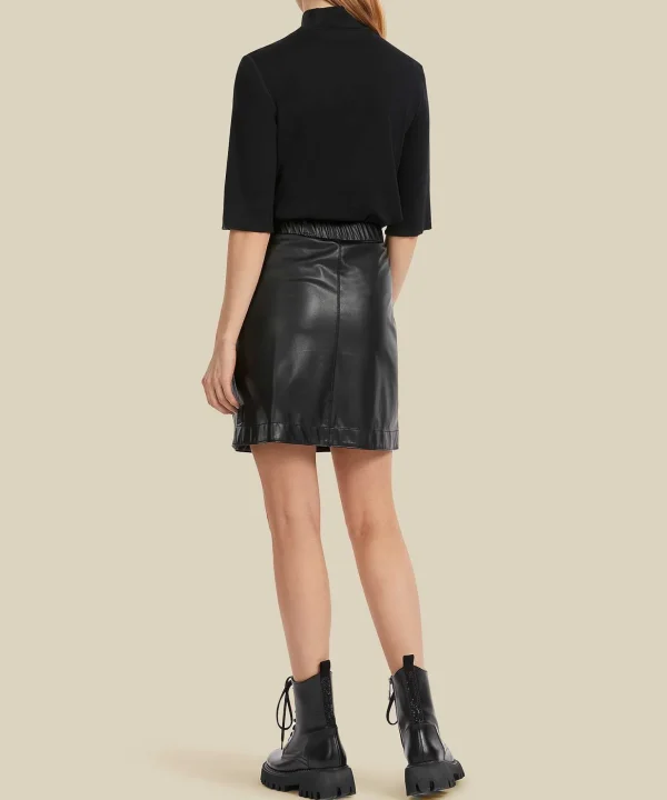 Skirt Vegan Leather*Marc Cain Sports Store
