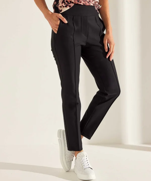 Trousers Heavy Cotton Partial Seam Sliven*Marc Cain Sports New