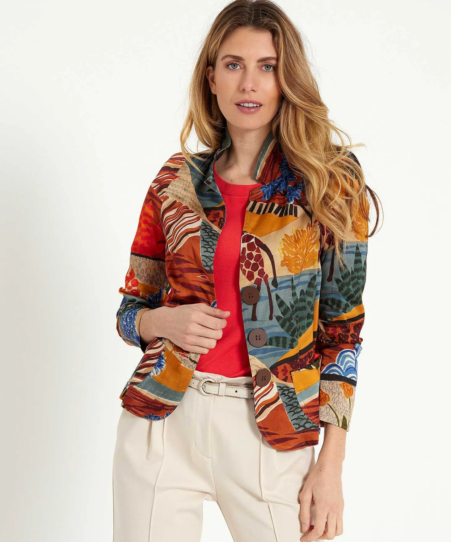 ml_collections_blazer_sat_0.webp Blazer Satin Fancy Animal*ML Collections Cheap
