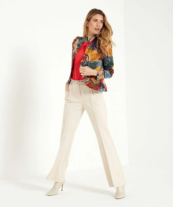 Blazer Satin Fancy Animal*ML Collections Cheap