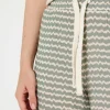Palazzo Pants Zigzag Print Percy*Moscow Clearance