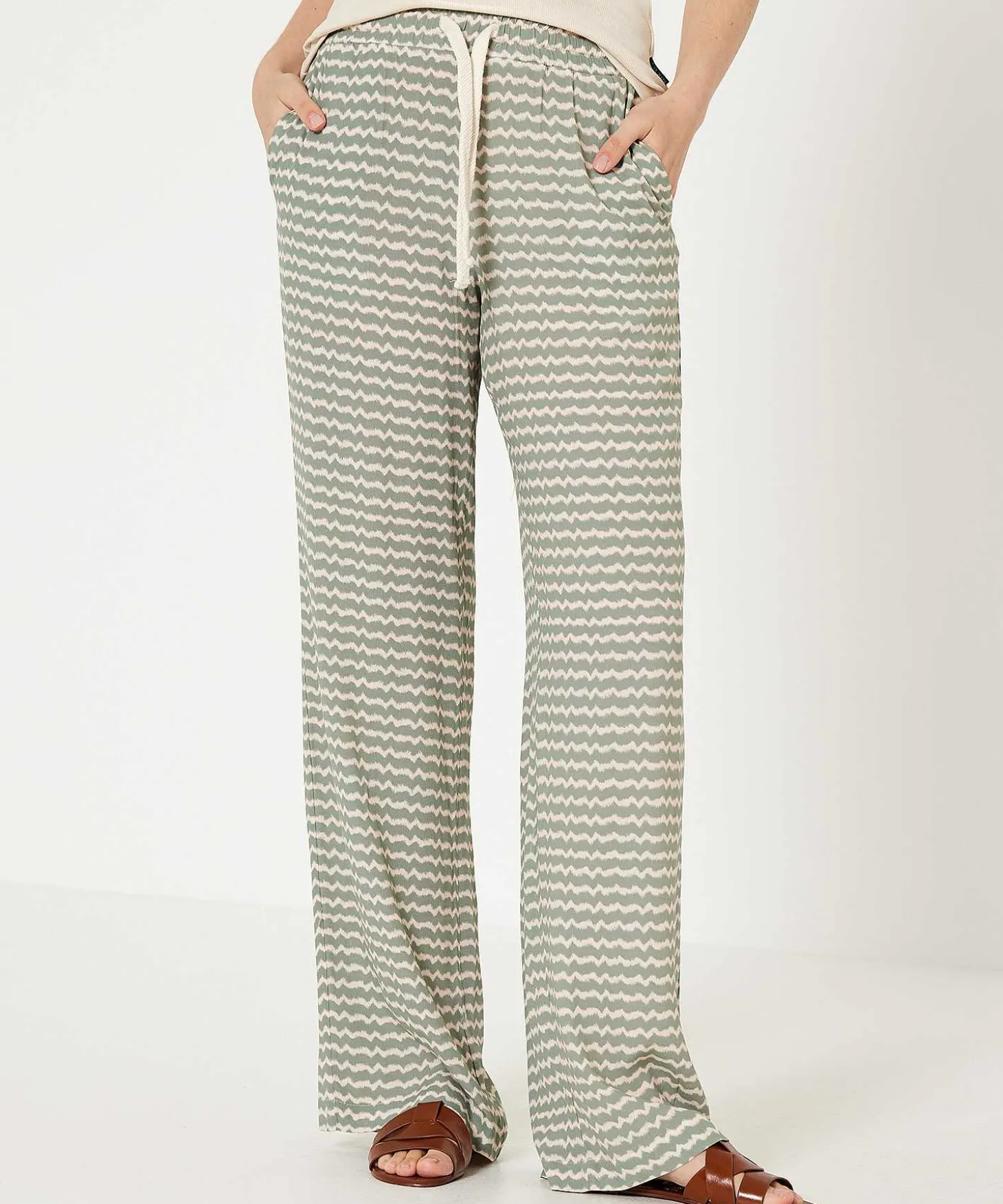 moscow_palazzo_pants_zigz_2.webp Palazzo Pants Zigzag Print Percy*Moscow Clearance