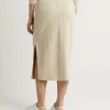 Sweat Skirt With Side Slit Chiara*Moscow Best