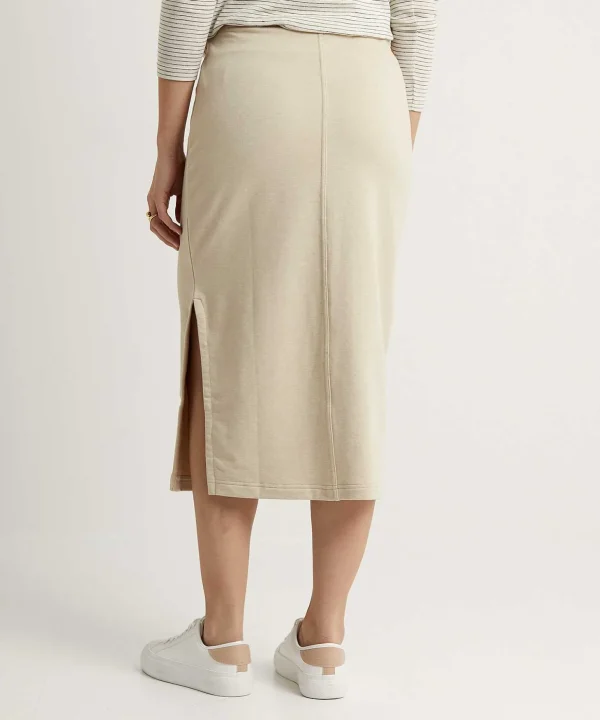 Sweat Skirt With Side Slit Chiara*Moscow Best