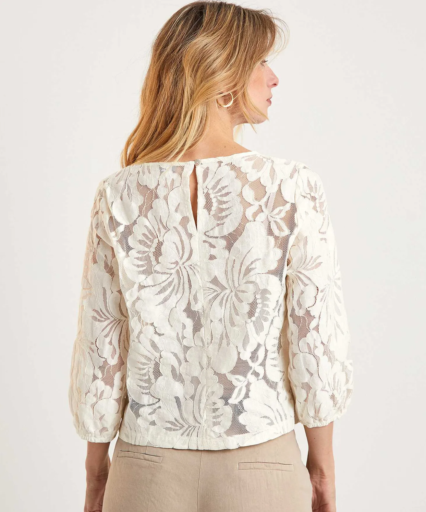 no_mans_land_blouse_lace__3.webp Blouse Lace Fabric*No Man's Land Online