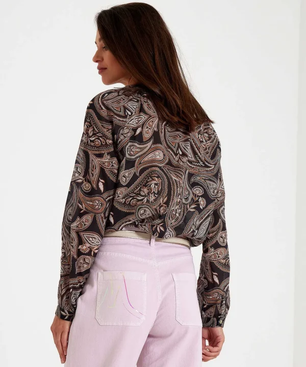 Blouse Paisley Print*No Man's Land Sale