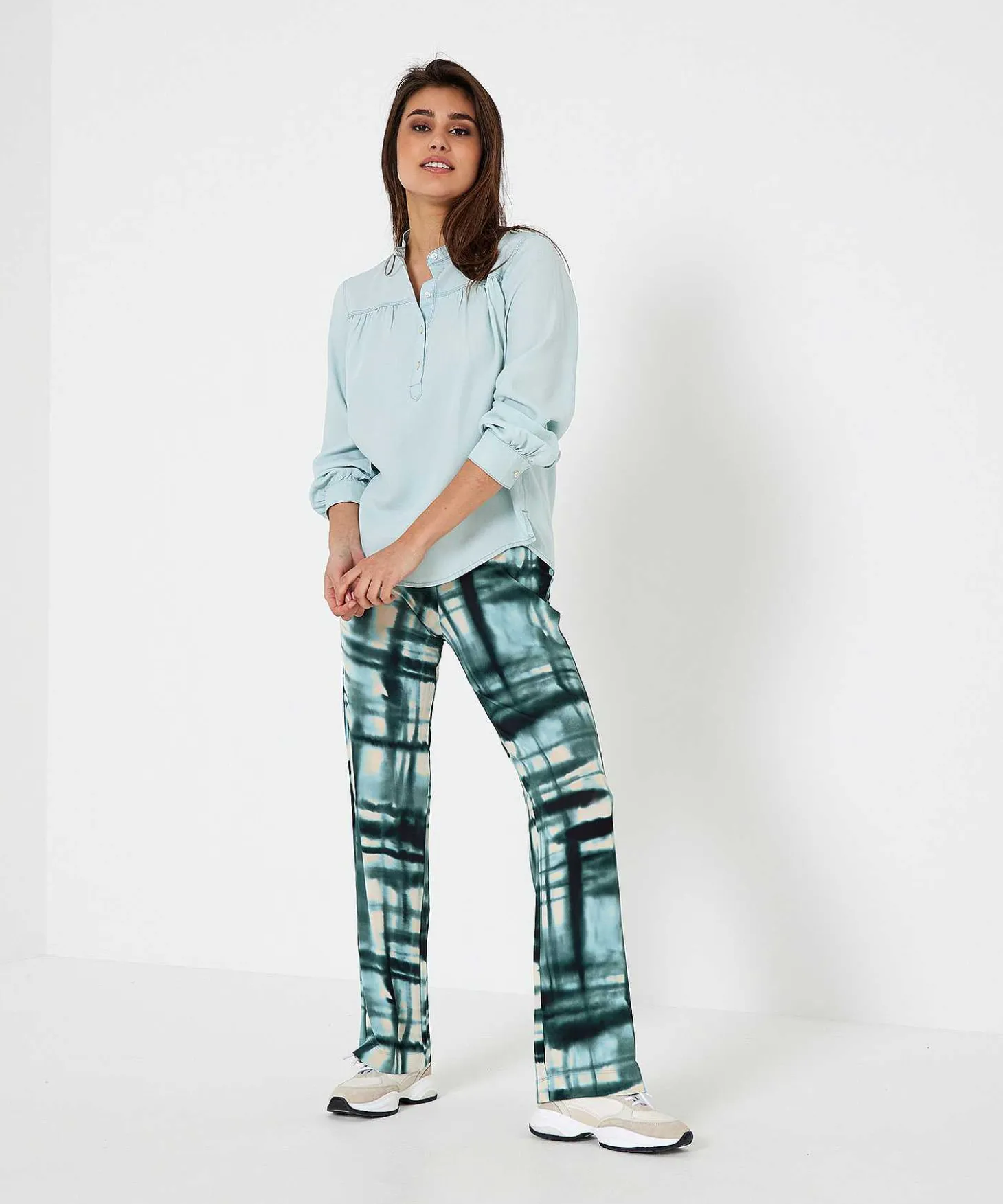 no_mans_land_palazzo_pant_3.webp Palazzo Pants Slinky Batik Print*No Man's Land Cheap